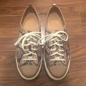 Cole Haan Python Snakeskin Sneakers Size 8